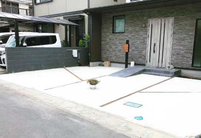 駐車場打設工事