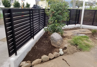 2021.6.29フェンス設置